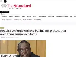 Sites similar to standardmedia.co.ke
