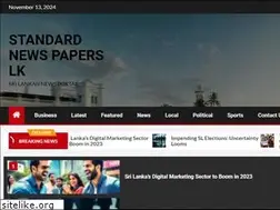 Sites similar to standardnewspaperslk.com