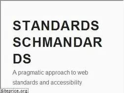 Sites similar to standards-schmandards.com