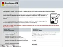Sites similar to standesamt24.de