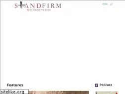 Sites similar to standfirminfaith.com