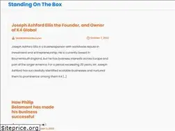 Sites similar to standingonthebox.com