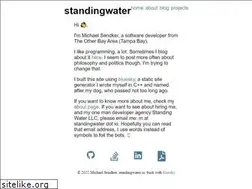 Sites similar to standingwater.io