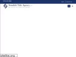 Sites similar to standish-title.com