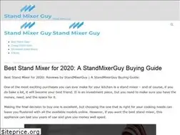 Sites similar to standmixerguy.com