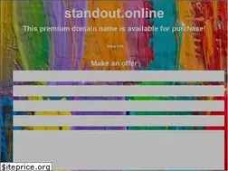 Sites similar to standout.online
