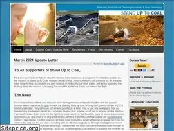 Sites similar to standuptocoal.org