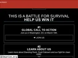 Sites similar to standwithstandingrock.net