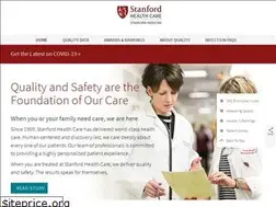 Sites similar to stanfordhealthcarequality.com