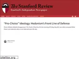 Sites similar to stanfordreview.org