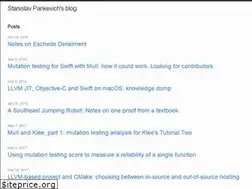 Sites similar to stanislaw.github.io