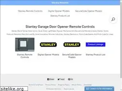 Sites similar to stanleyremotes.com