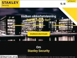 Sites similar to stanleysecurity.no
