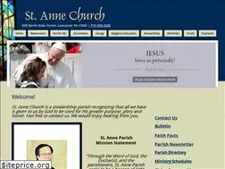 Sites similar to stannechurch.org