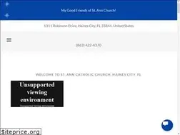 Sites similar to stannhc.org