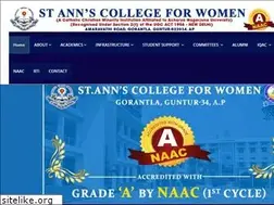 Sites similar to stannscollegeforwomen.org