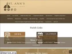 Sites similar to stannsparish.us