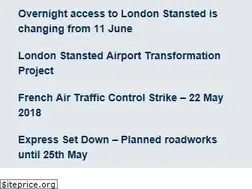 Sites similar to stanstedairport.com