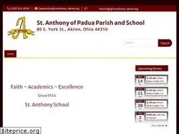 Sites similar to stanthony-akron.com