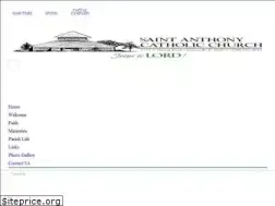 Sites similar to stanthonybartonville.com