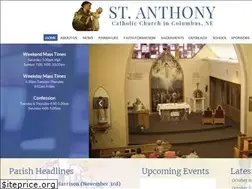 Sites similar to stanthonycolumbusne.org