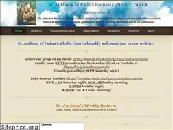 Sites similar to stanthonyeaston.com