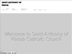 Sites similar to stanthonyjc.com