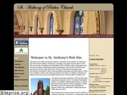 Sites similar to stanthonylancaster.com