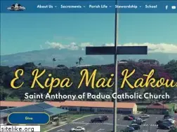 Sites similar to stanthonymaui.org