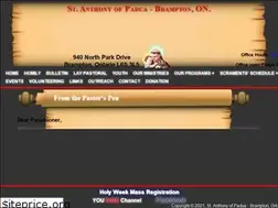 Sites similar to stanthonyofpadua.ca