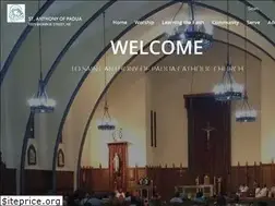 Sites similar to stanthonyofpaduadc.org