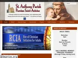 Sites similar to stanthonyofpaduanh.org