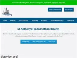 Sites similar to stanthonyofpaduastl.com