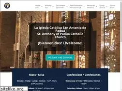 Sites similar to stanthonyparish.org