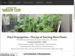 Sites similar to stanthonyparkgardenclub.com