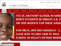 Sites similar to stanthonyschoolnanuet.org