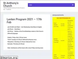 Sites similar to stanthonyschurch.co.in