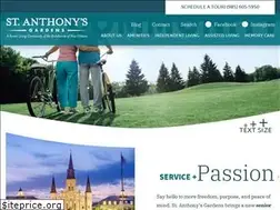 Sites similar to stanthonysgardens.org