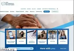 Sites similar to stanthonyshospital.org