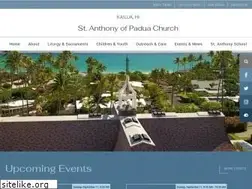Sites similar to stanthonyskailua.org
