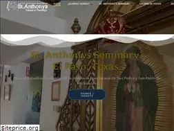 Sites similar to stanthonysseminary.org