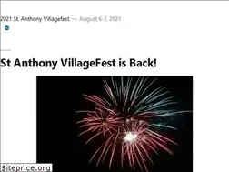 Sites similar to stanthonyvillagefest.com