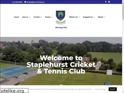 Sites similar to staplehurstcricket.com