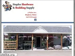 Sites similar to stapleshardwarebingham.com