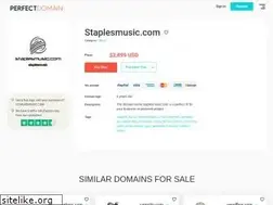 Sites similar to staplesmusic.com