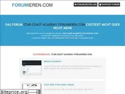 Sites similar to star-coast-academy.forumieren.com