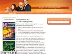 Sites similar to star-koerpergroessen.de
