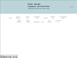 Sites similar to staraniseorganic.com