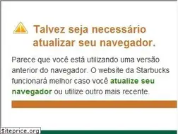 Sites similar to starbucks.com.br