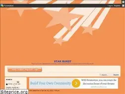 Sites similar to starburst.forumotion.com